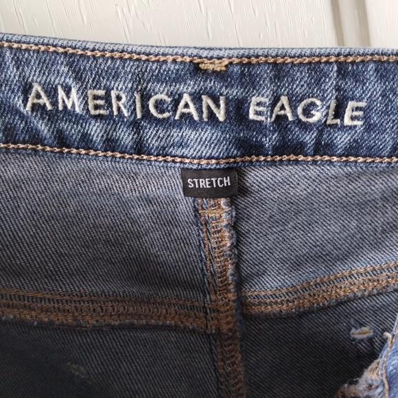 American Eagle 14 Factory Distressed Button Fly - Picture 5 of 9